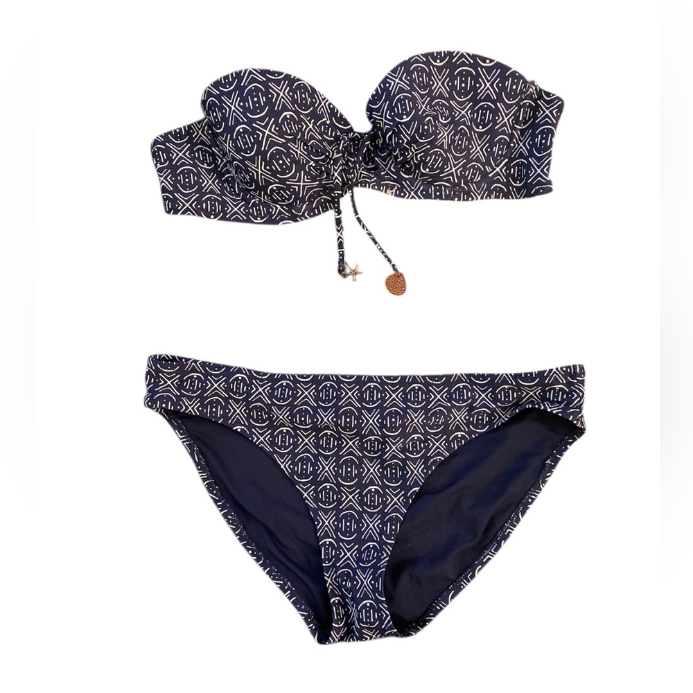 Aerie Bikini Set Bandeau Top + Bottoms